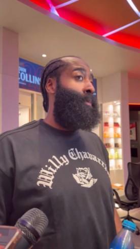 哈登：努力训练保持状态特别难，只有詹库杜威能与我共情